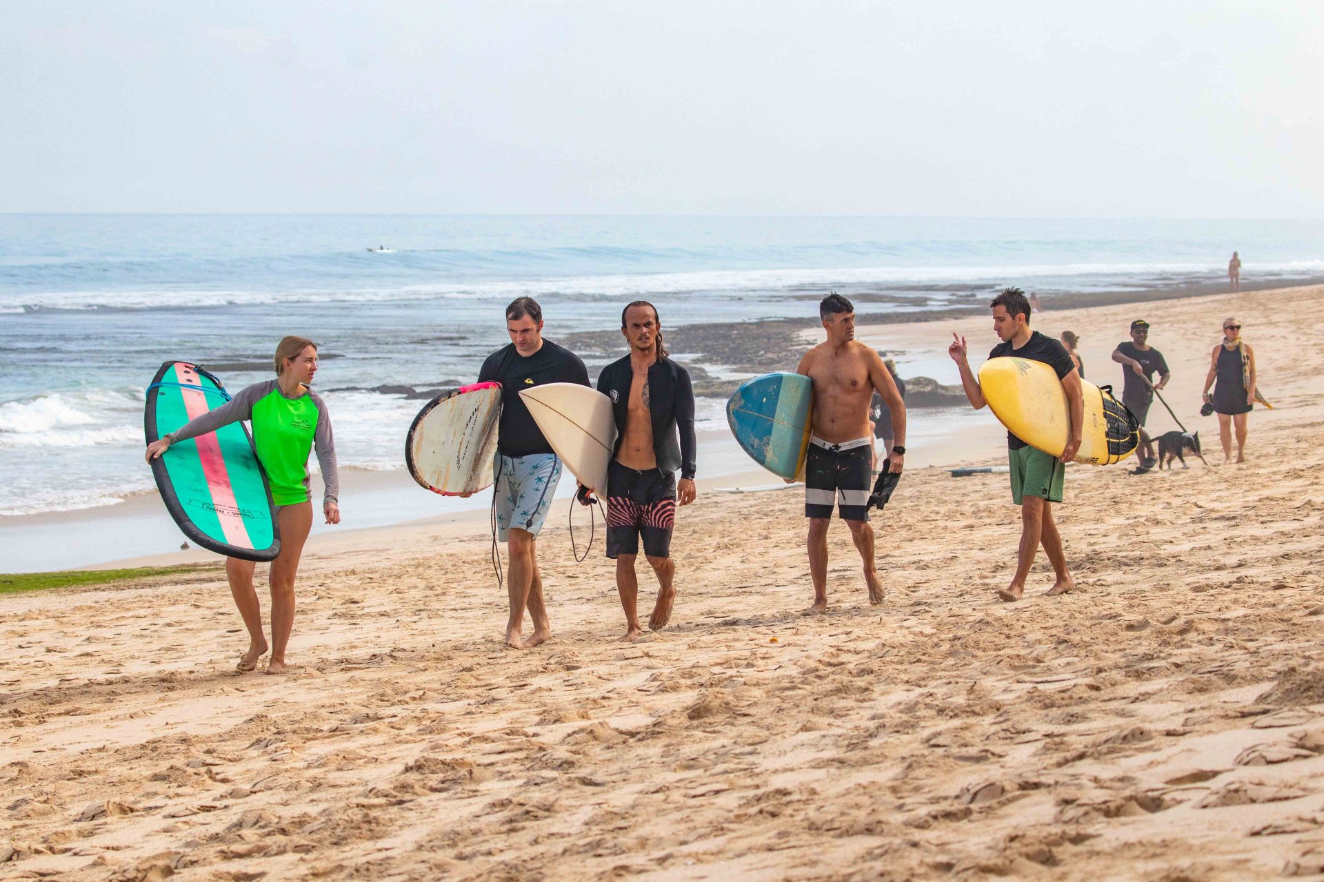 Intermediate surf guiding at Dreamland • Bali Surf Report